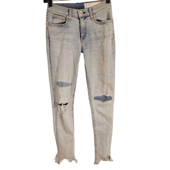 rag & bone Denim - Rag & Bone Lynn w/Holes Jeans Size 25